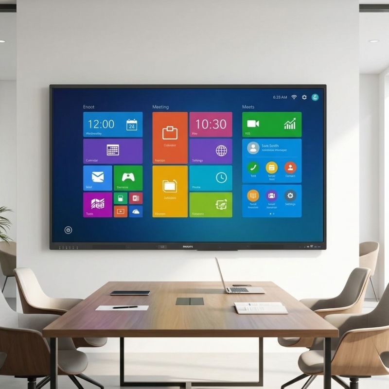 Pack Philips E-Line 86BDL4252E 86-Zoll-Touchscreen + Wandhalterung B-Tech BT9903
