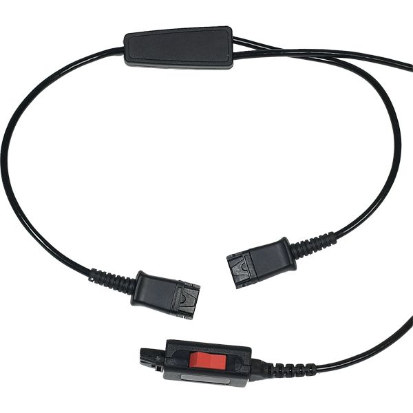 Plantronics Y-Kabel mit Doppelhörer