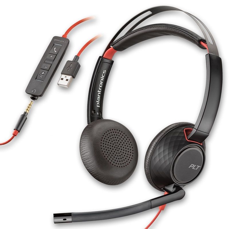 Plantronics Blackwire 5220 USB-A + 3,5mm-Klinkenanschluss