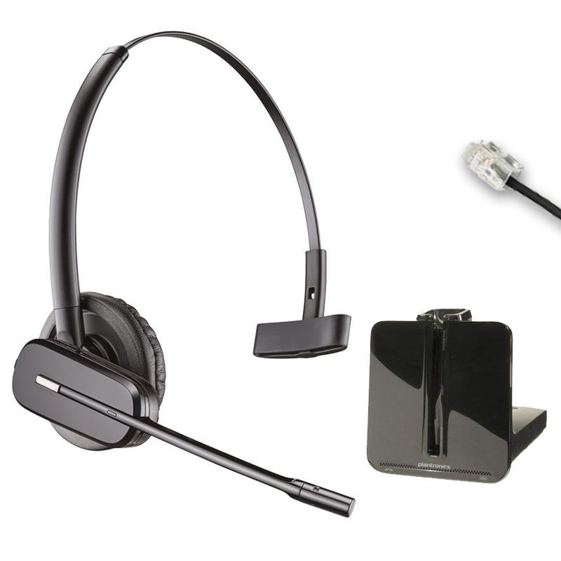 Plantronics Headset CS 540-Paket für Telefone der Alcatel-Serie 8 und 9