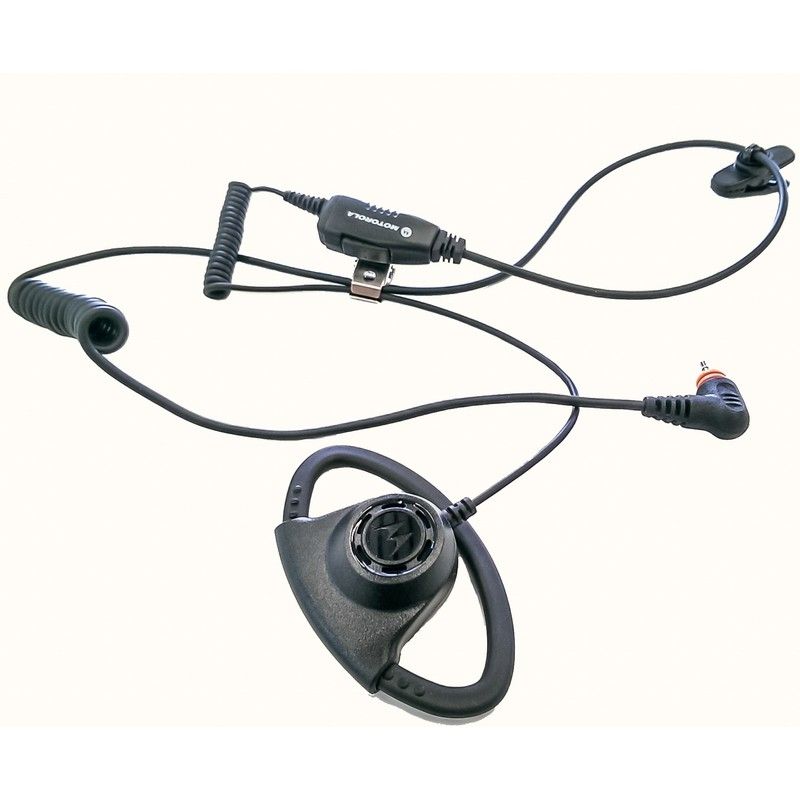 Motorola PMLN7159 D-Style-Ohrhörer mit In-Line-Mikrofon und PTT