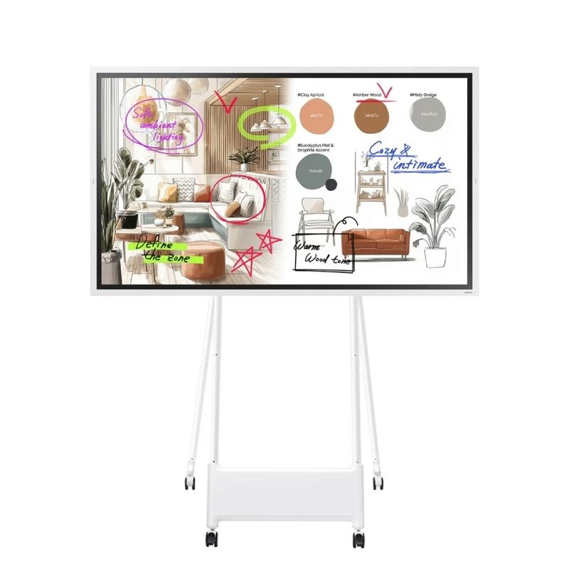 Pack Interaktiver Bildschirm Samsung Flip Pro WMFX 55'' + Rollständer