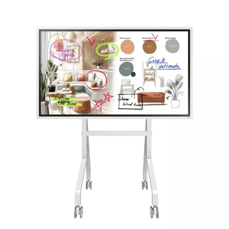 Pack Samsung Flip Pro WMFX 65'' + mobiler Ständer von Neomounts