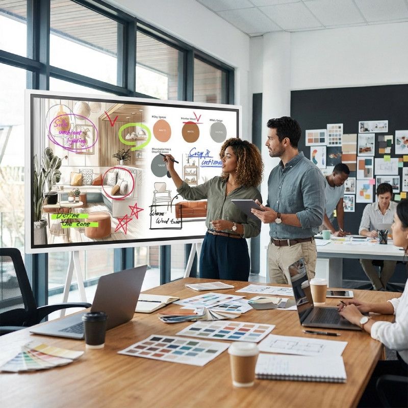 Samsung Flip Pro WMFX 75'' Interaktives 4K-Display