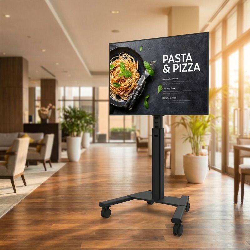 Pack Samsung 4K Display BE55FX-H 55'' + mobile Neomounts Halterung