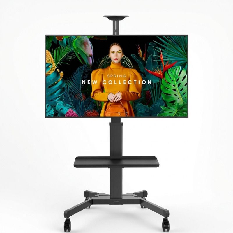 Pack Samsung 4K QBC 65'' Display + beweglicher Standfuß Vision VFM-F22