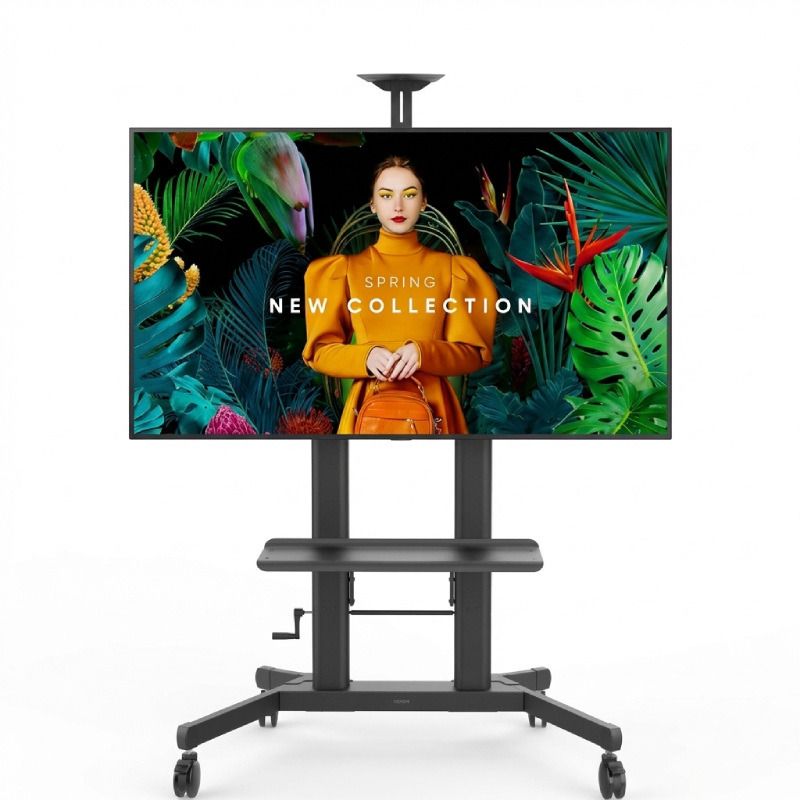 Pack 4K Samsung QBC 75'' Display + beweglicher Standfuß Vision VFM-F26