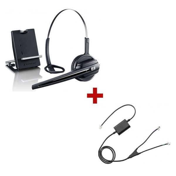 Pack für Avaya: Sennheiser DW10 Phone + EHS-Kabel
