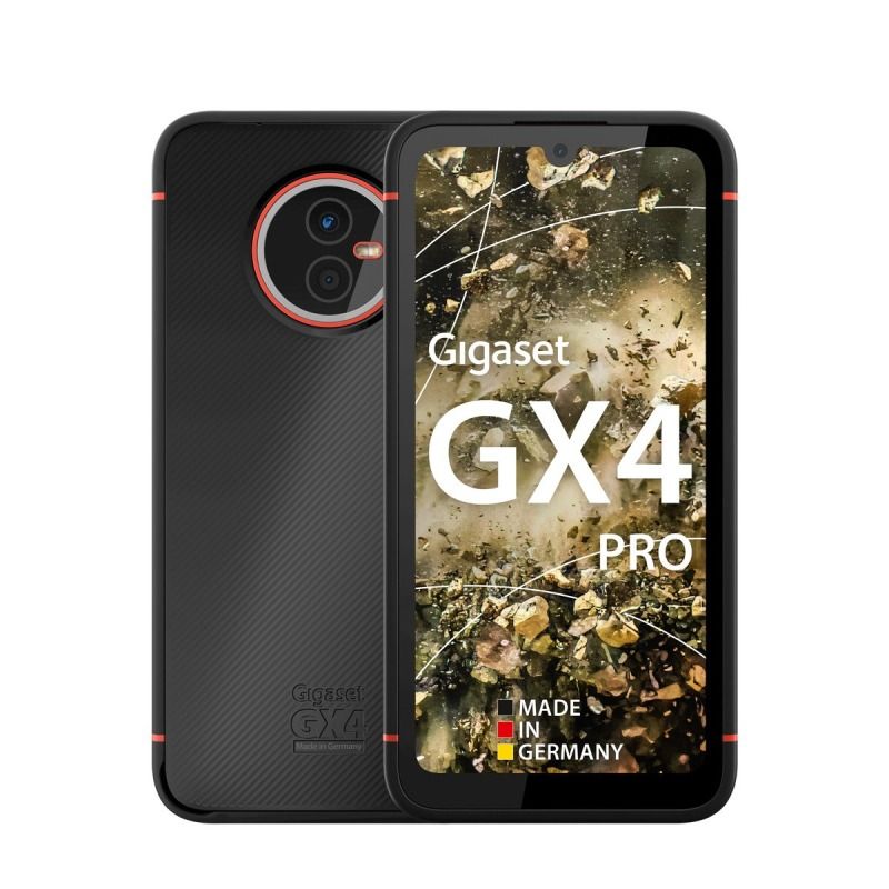 Gigaset GX4 Pro schwarz – robustes Smartphone, Schutzklasse IP68