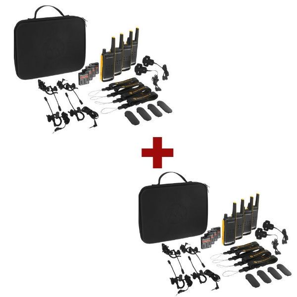 2x 4er Set Motorola TALKABOUT T82 Extreme