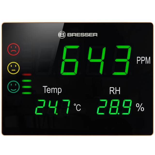 Bresser CO2-Messgerät Smile XXL