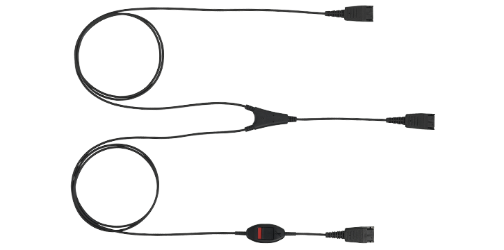 Y-Kabel mit Stummschalt-Taste von Jabra