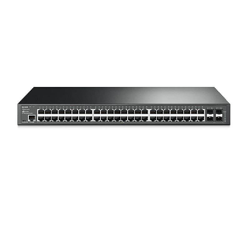 TP-Link JetStream 48-Port Gigabit L2 Managed Switch mit 4 SFP-Steckplätzen