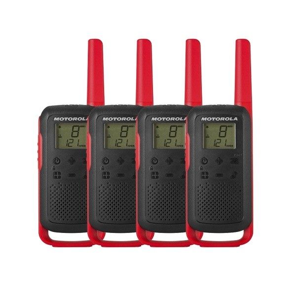 4er Set: Motorola T62 - Rot