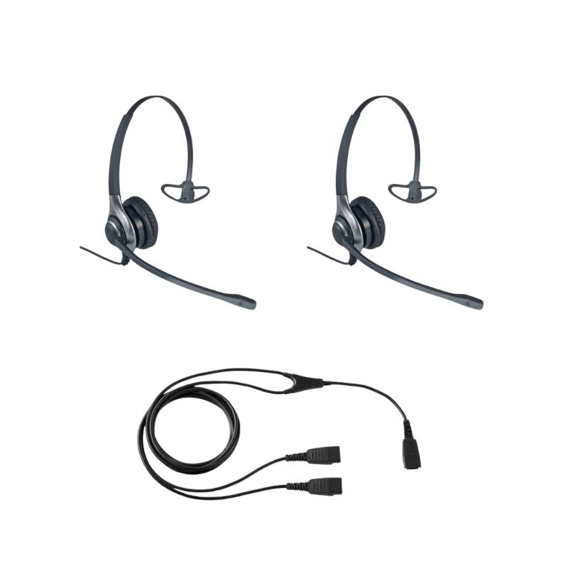 2er Pack Cleyver HC40 + QD Y Kabel