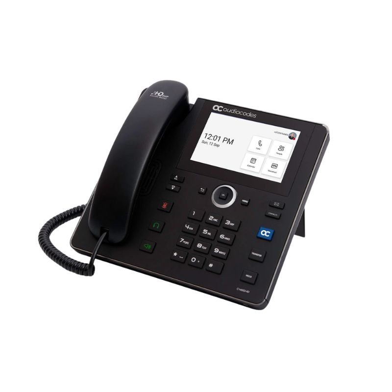 AudioCodes C455HD Teams Telefon Mit Touchdisplay