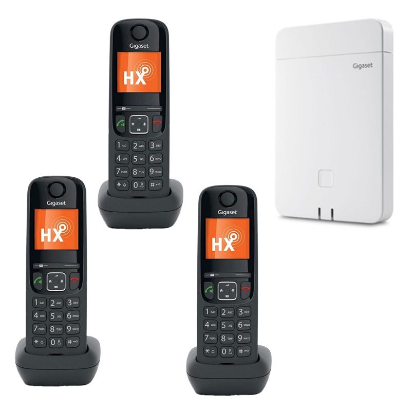 3 Gigaset AS690HX + Basisstation N670 DECT IP