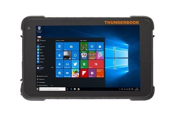 Thunderbook Colossus W100 - Windows Pro mit Barcode-Scanner