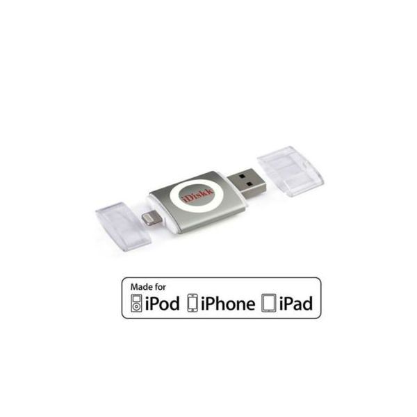iDiskk USB Einheit 32Go für iPhone (Grau) 