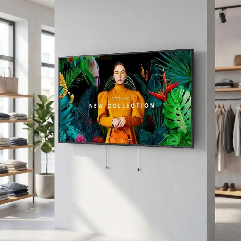 Pack Samsung QBC 65'' 4K Display + Wandhalterung