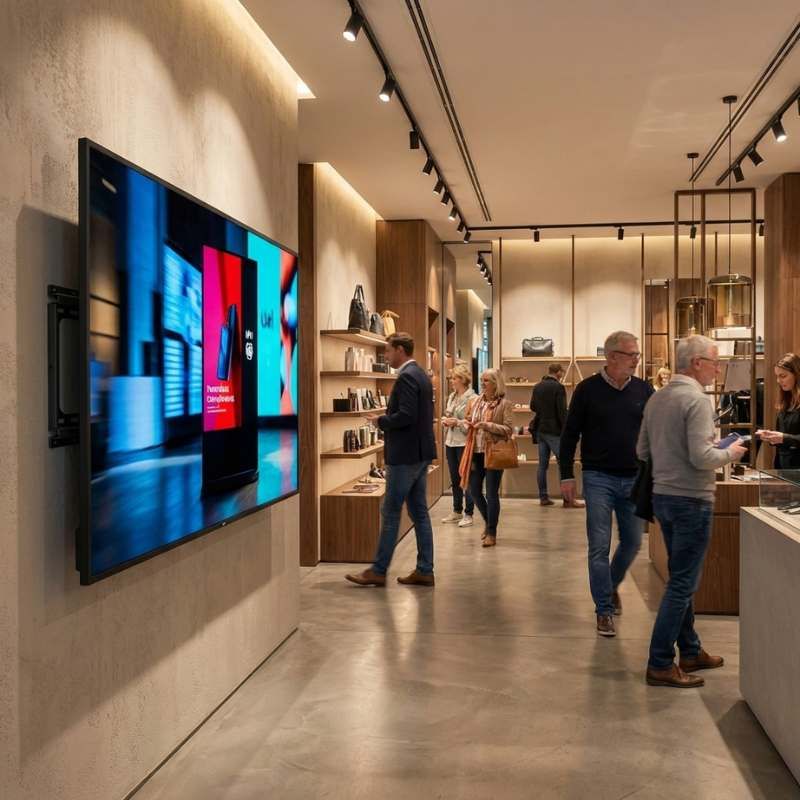 Pack Iiyama LH6560UHS 4K 65'' Display + Wandhalterung