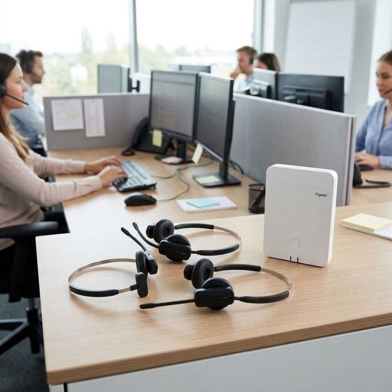 3er-Pack Gigaset CH21D PRO mit Gigaset N770 IP PRO