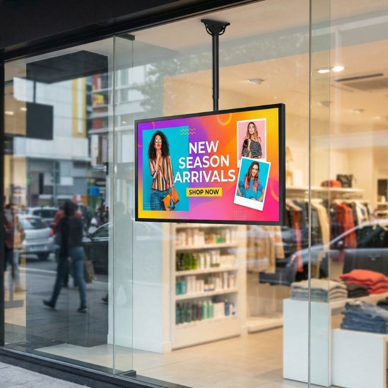 Pack Samsung OM46B Schaufensterdisplay + Neomounts NM-C440BLACK