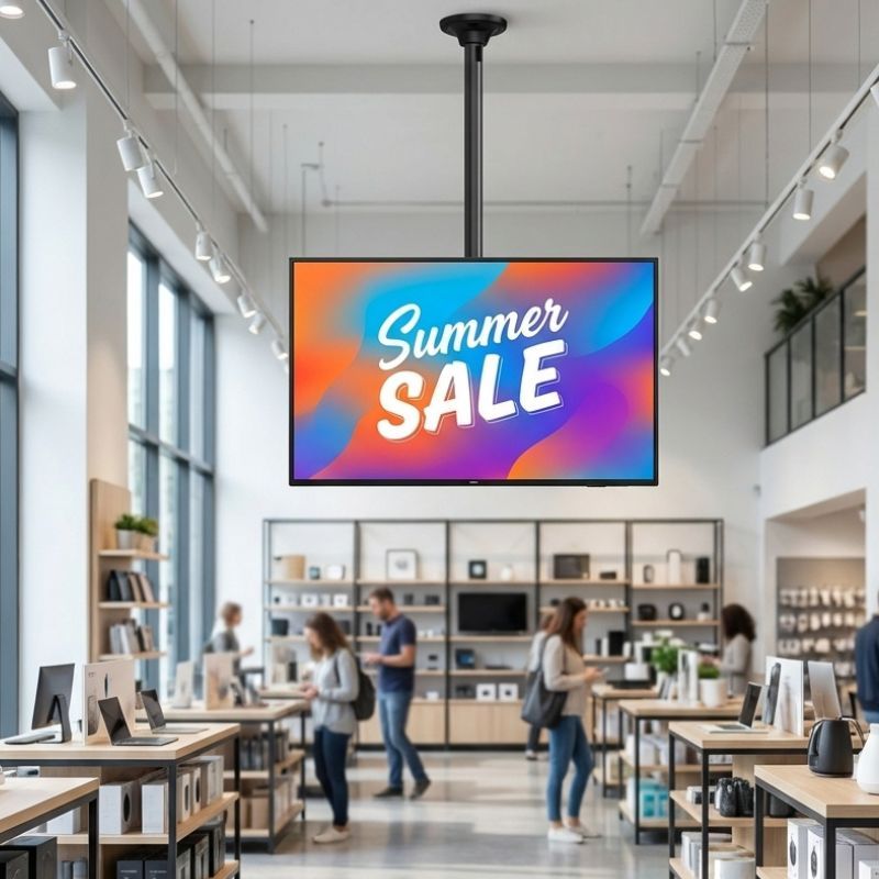 Pack Sony BRAVIA BZ40L 65" Display + Deckenhalterung Neomounts FPMA-C340BLACK