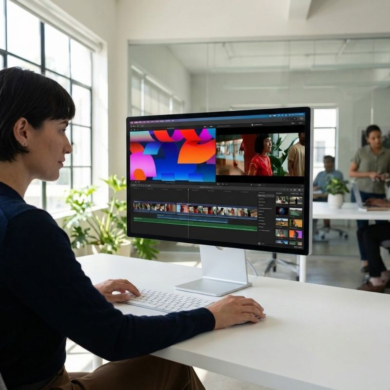 Apple Studio Display 27 Zoll 5K mit nano-Glas und neigbarem Ständer