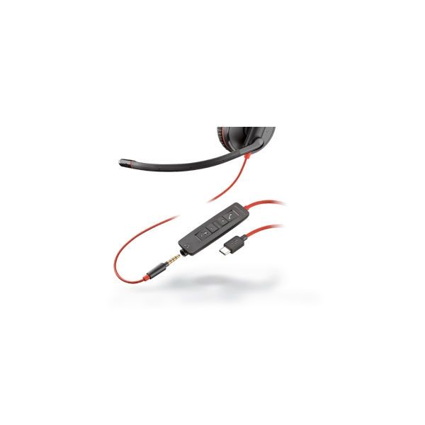 USB-C Inline-Regler für Plantronics Blackwire 215 & 225