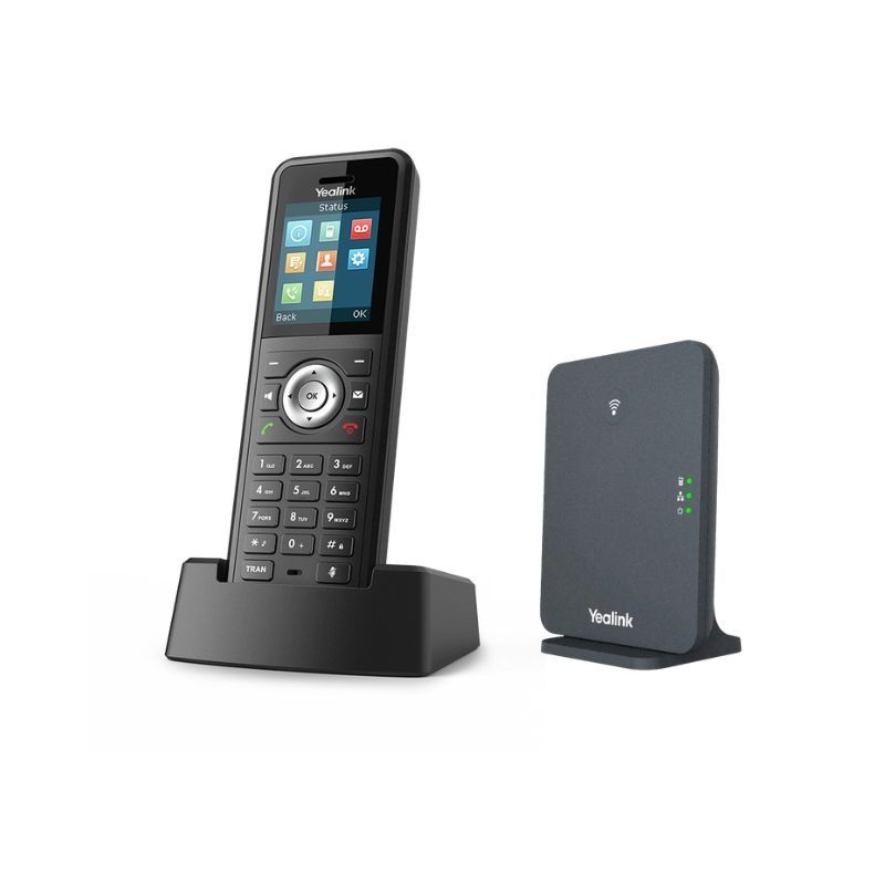 Yealink W70 W59R Pro DECT-Telefon, Schutzklasse IP67