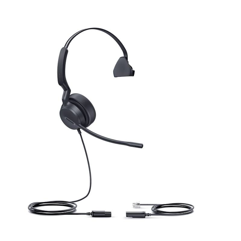Yealink YHS36 E2 Mono-Headset mit Kabel, QD-RJ9