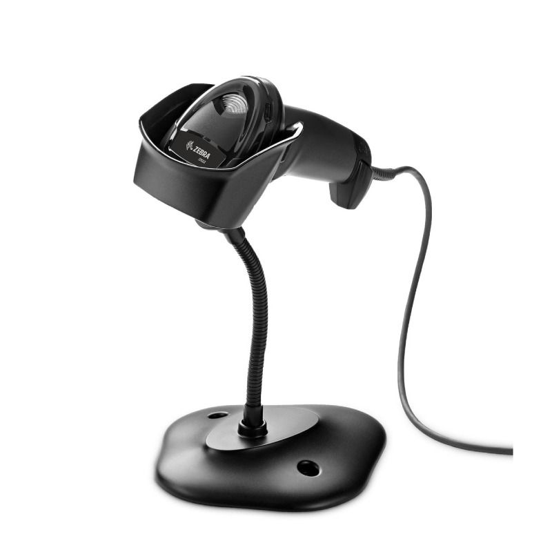 Zebra DS2208 1D/2D-USB-Scanner mit Halterung