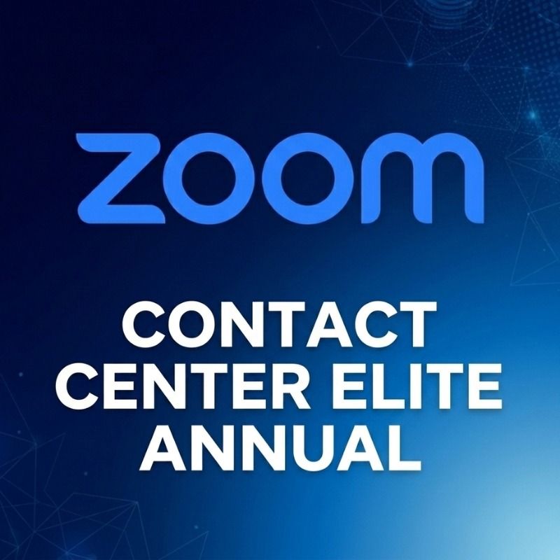 Zoom Contact Center Elite – Jahreslizenz