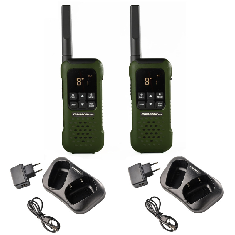 Pack Dynascan F-15 + zusätzliches Dual-Ladegerät