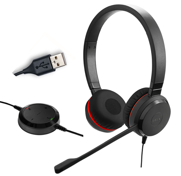 Jabra Evolve 20 UC Stereo SE: USB-Headset für Profis