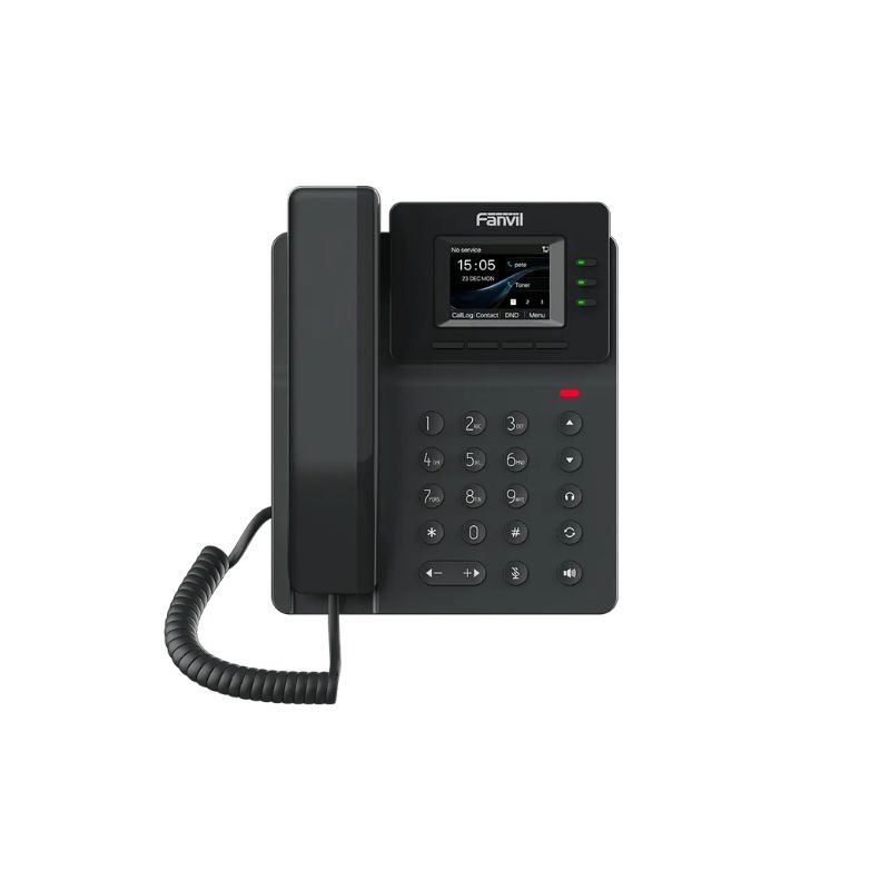 Fanvil V60P Gigabit-IP-Telefon mit Farbdisplay