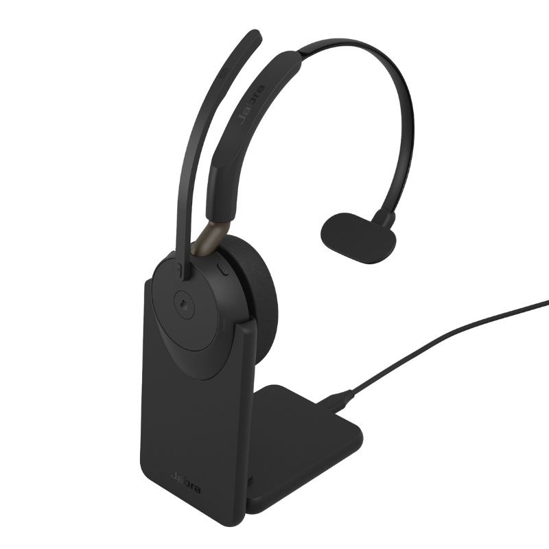 Jabra Evolve3 65 Mono USB-A MS mit Ladestation