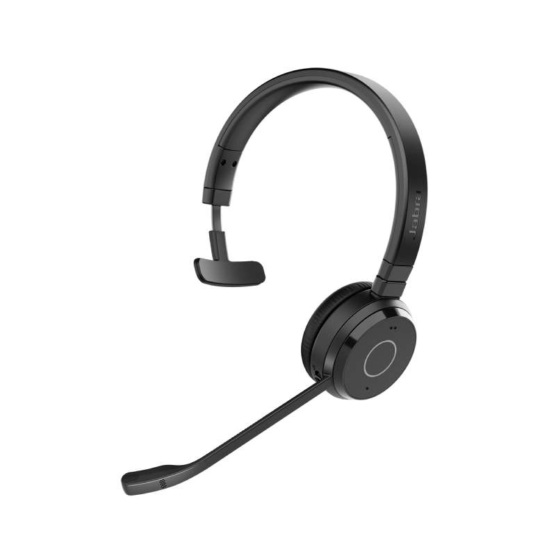 Jabra Evolve 65 TE Mono UC headset - Bluetooth, 30m Reichweite