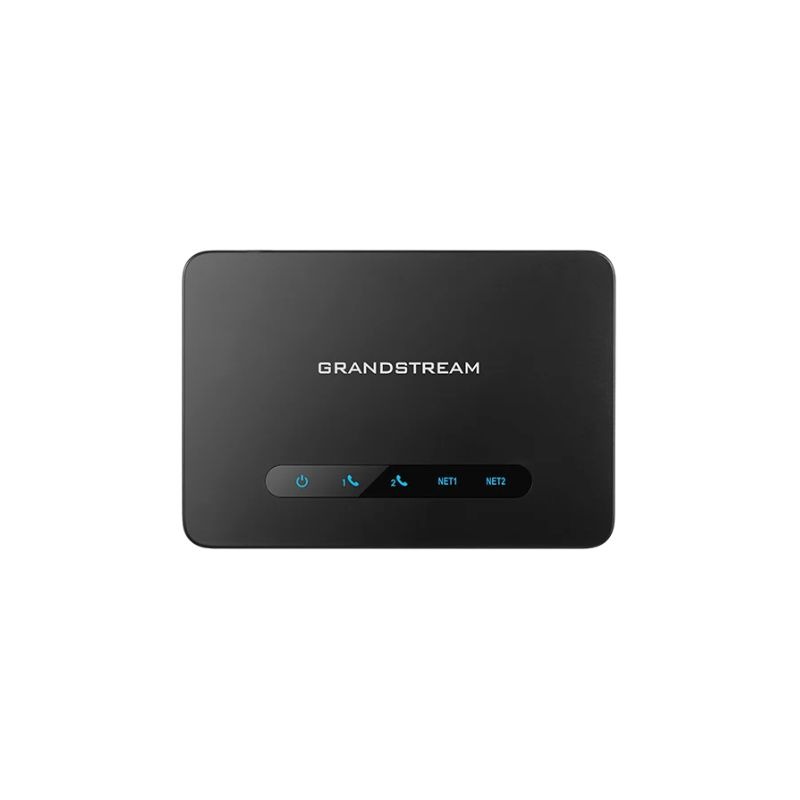 Grandstream HT812 V2 ATA VoIP mit 2 Gigabit-Anschlüssen