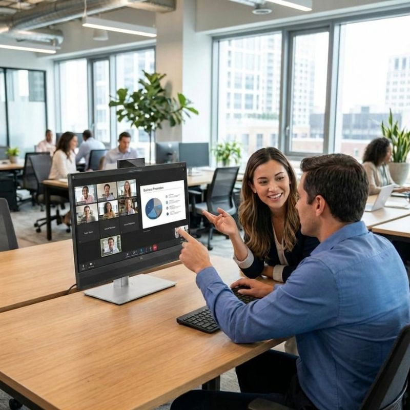 HP E24m G4 FHD USB-C Conferencing Monitor 23,8 Zoll