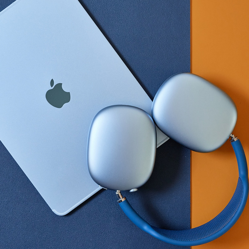 Apple AirPods Max blau - kabellose high-fidelity kopfhörer