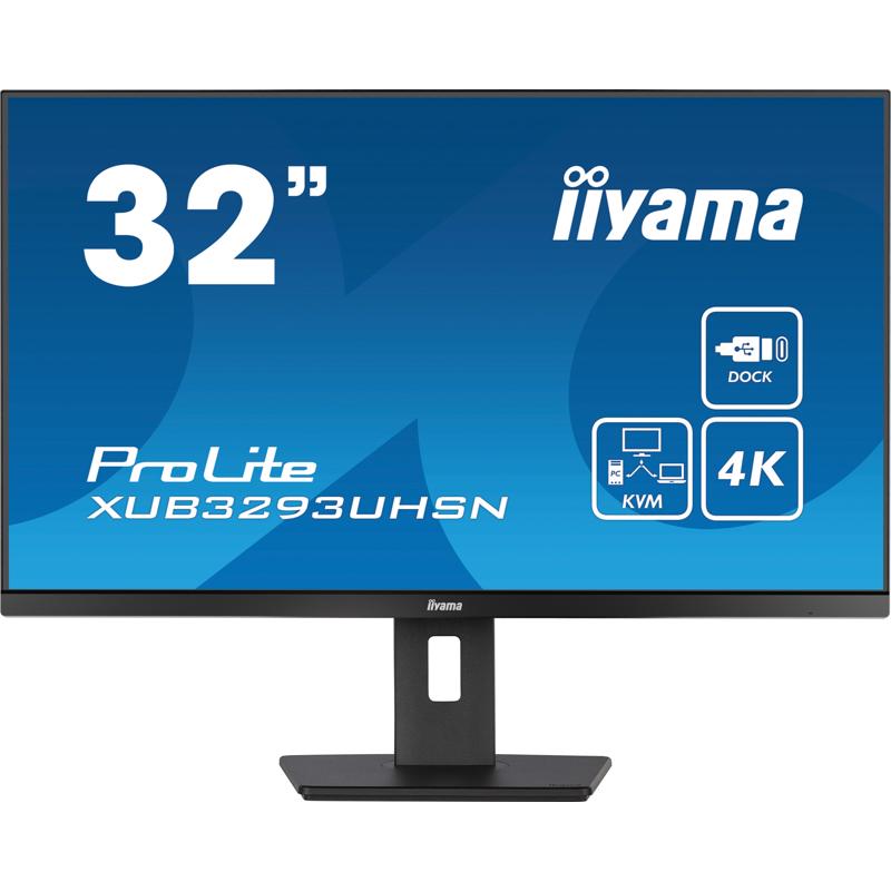 iiyama ProLite XUB3293UHSN-B5 31.5" 4K Ultra HD Monitor