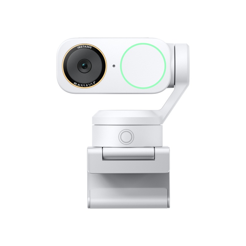 Insta360 Link 2 Pro Weiß 4K-Webcam mit KI
