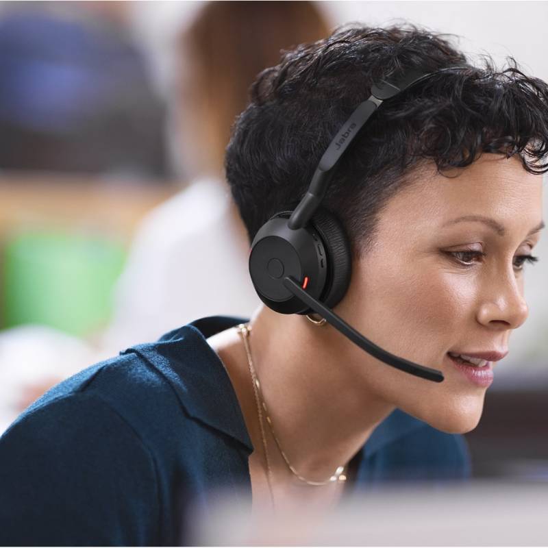 Jabra Evolve2 55 UC: kabelloses headset für PC & smartphone