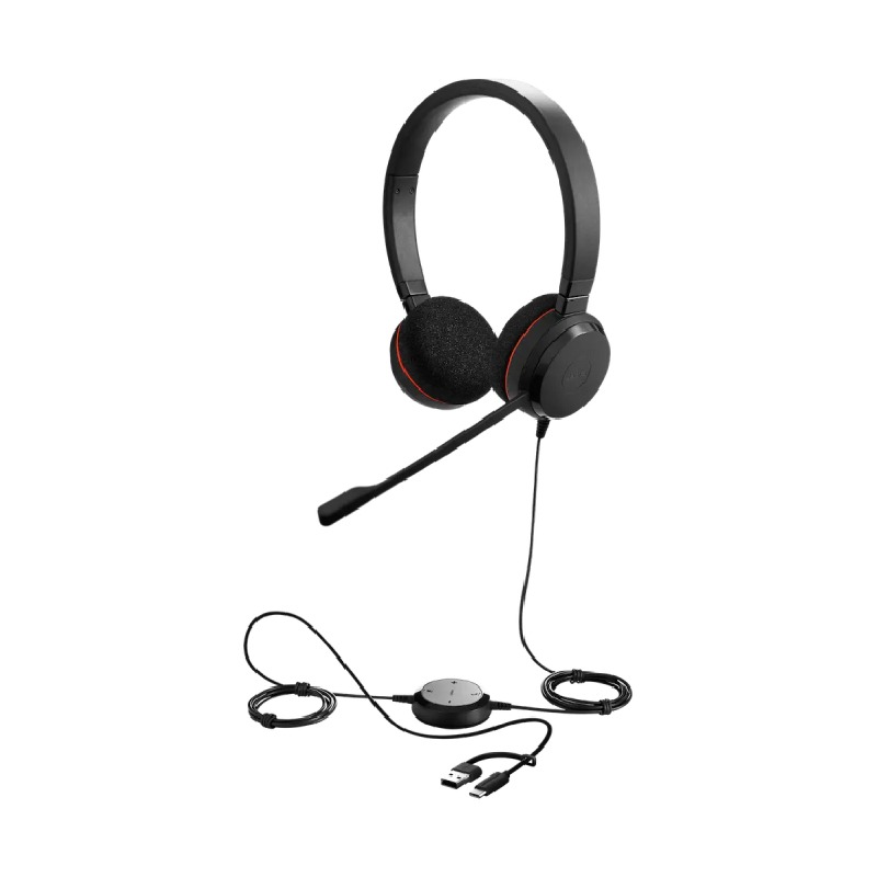 Jabra Evolve 20 UC Stereo USB C/A