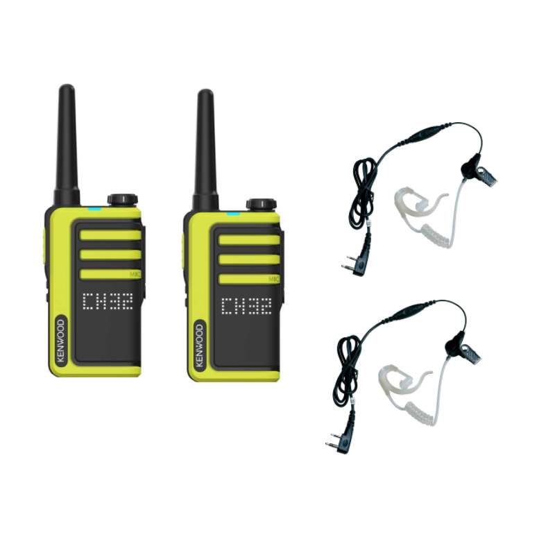 Pack Kenwood UBZ-LJ9SET + 2 Bodyguard Headsets