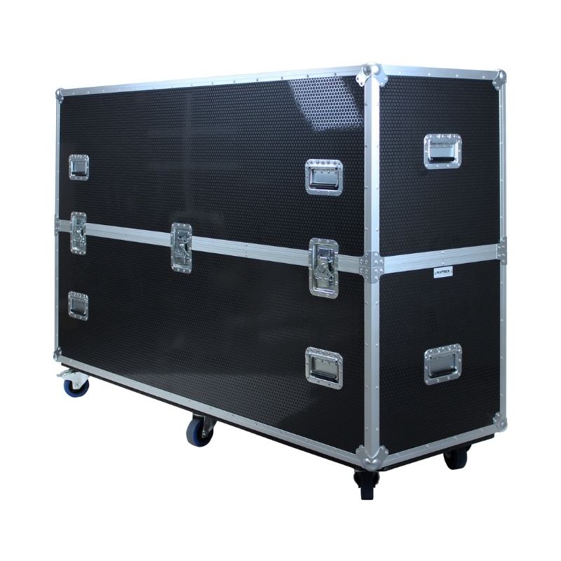 KIMEX Flight Case 2x 55-70 TV