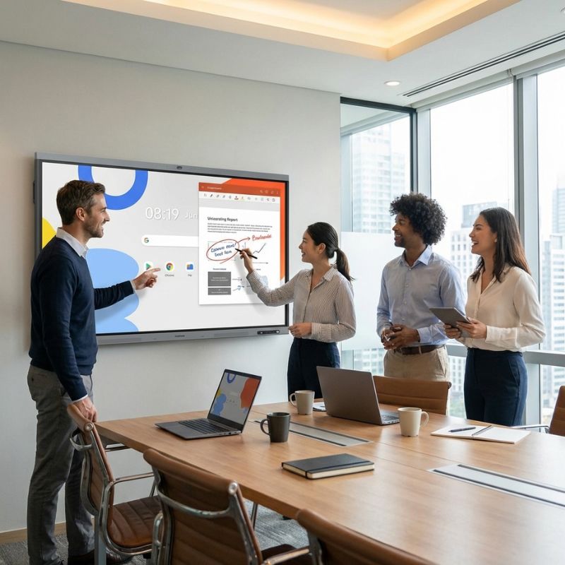 Samsung WA65FX-P 65 Zoll Interaktives Display 4K