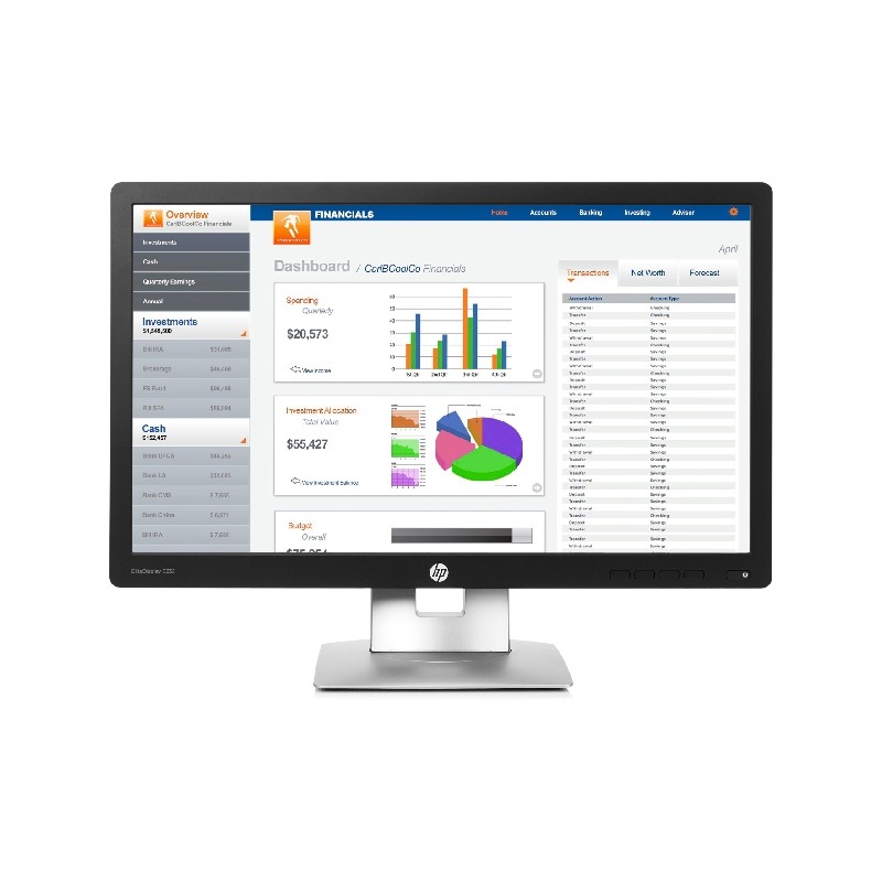 HP EliteDisplay E232 23'' Refurbished Grad B